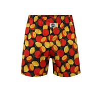 D.E.A.L International Boxers 'Fruits' bleu nuit / jaune / vert / rouge orangé, Taille S