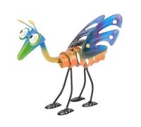 D é coration de sauterelle de jardin en m é tal art de cour fabriqu à la ma | Ajoutez une touche colorée et vibrante à votre pelouse avec cet art de jardin en métal forgé à la main avec une construction