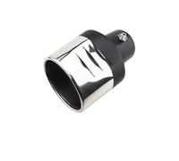 D’Échappement Voiture Systèmes D'échappement Voiture Silencieux Argent Noir Brûlé Bleu Coloré Embout Silencieux Tuyau En Acier Inoxydable Gorge Queue(7-g)