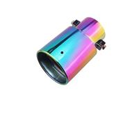 D’Échappement Voiture Systèmes D'échappement Voiture Silencieux Argent Noir Brûlé Bleu Coloré Embout Silencieux Tuyau En Acier(6-g)