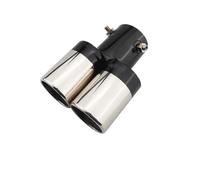 D’Échappement Voiture Systèmes D'échappement Voiture Silencieux Argent Noir Brûlé Bleu Coloré Embout Silencieux Tuyau En Acier Inoxydable Gorge(8-i)