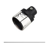 D’Échappement Voiture Systèmes D'échappement Voiture Silencieux Argent Noir Brûlé Bleu Coloré Embout Silencieux Tuyau En Acier Inoxydable Gorge Queue(2-c)