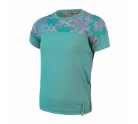 d`enfants fonctionnel t-shirt Sensor Coolmax Impressionner menthe / violet vélos 130
