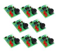 D’entraînement à Soudure Électronique, Plaque PCB | Multivibrateur Bistable Double, Prêt à L’emploi, Support D’atelier pour Makers et Ingénieurs en Formation