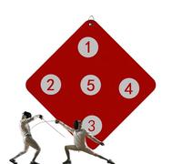 d' - Équipement d'entraînement Mural en polyuréthane, équipement d'entraînement résistant aux Perforations avec Cinq Outils d'amélioration des compétences auxiliaires compacts |