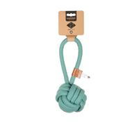 D ET D HOME-Jouet en corde forme balle et boucle bleu D&D Home Harper taille L - 27 cm