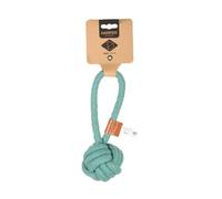 D ET D HOME-Jouet en corde forme balle et boucle bleu D&D Home Harper taille S - 22 cm
