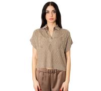 D.Exterior - Polo Lux - Femme - Pulls - Brun - Taille: 40 FR