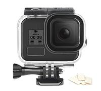 D&F Boîtier étanche pour GoPro Hero 8, boîtier étanche 40M / 131ft avec Inserts Anti-buée pour Accessoires de Photographie sous-Marine