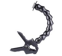 D & F Jaws Flex support à pince et à 360 degrés col de cygne Bras pour GoPro Hero 6/5/4/3 +/3 Sj6000/5000/4000 Xiaoyi Action Camera Accessoires