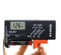 D-FantiX Testeur de Batterie Numérique Checker pour batterie AA AAA C D 9V 1,5V piles bouton