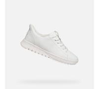 Geox Baskets D FLEXTRIDE PLUS C – à enfiler, système Fastin, semelle chunky, respirantes – 40 Blanc