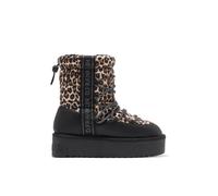D.Franklin Bottes Femme Finition Matelassée Nordic V2 Bomb Leopard - Bottes pour Femme - Mode décontractée - Taille (39) - Modèle bomb