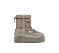 D.Franklin Bottes Femme Matelassées Mi-Hautes Nordic V2 Bomb Brass - Bottes pour Femme - Mode décontractée - Taille (36) - Modèle bomb