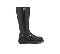 D.Franklin Bottes Femme Montantes All Track Biker Noires - Bottes pour Femme - Mode décontractée - Taille (39) - Modèle all track