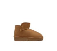 D.Franklin Bottines d'hiver pour femme - Mode décontractée - Modèle Nordic Low - Chaussures confortables et polyvalentes, Marron 85, 40 EU
