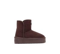 D.Franklin Nordic V.2 Bomb Bottes d'hiver pour femme avec intérieur en fourrure, Marron 47, 39 EU