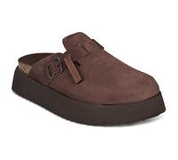 D.Franklin Sabots Vibe Clog Basic Platform in Marron 38