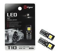 D-GEAR 1189189 Lot de 2 ampoules T10 Canbus 2 LED 12 V Blanc