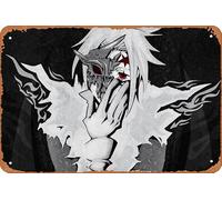 D Gray Man, Allen Walker Anime Poster Décoration murale rétro en métal 20,3 x 30,5 cm