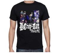 D Gray Man Cast D.Gray-Man Anime Manga Unisex Tshirt T-Shirt Tee Black 3XL