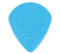 D-Grip Médiators Plectrum/Pick, Jazz A petit forme, 1,00 mm, bleu ciel, 6 pièces