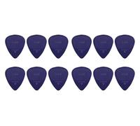 D-Grip Médiators Plectrum/Pick, Forme Standard 351, 0,60 mm, violet, 12 pièces