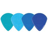 D-Grip Médiators Plectrum/Pick, Jazz A petit forme, 1,00 mm, bleu ciel, 6 pièces