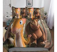 D Gruffalo Housse De Couette Avec Taies D'oreiller Housses De Couettes Anime Parure De Lit Microfibre Avec Fermeture ¿¿Clair Parure De Couette Pour Adu