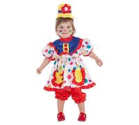 D?Guisement Clown Tina Pour B?B? (Taille 6-12m) Multicolore