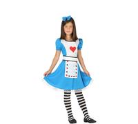 D?Guisement De Alice Avec Les Coeurs Pour Fille (Taille 10-12a) Multicolore