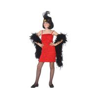 D?Guisement De Charleston Rouge Pour Fille (Taille 5-6a) Multicolore