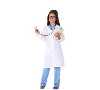D?Guisement De Femme Docteur Pour Fille (Taille 7-9a) Multicolore
