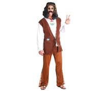 D?Guisement Hippie Pour Homme (Taille M) Multicolore