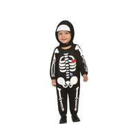 D?Guisement Squelette Coeur B?B? (Taille 6-12m) Multicolore