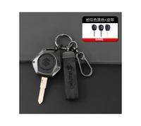 (D-gun noir) coque de Protection de couverture de boîtier de clé de voiture à 2 boutons pour Suzuki