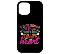 D/HH Education ouvre l'esprit sourd malentendant Enseignant Coque pour iPhone 12 Pro Max