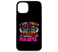 D/HH Education ouvre l'esprit sourd malentendant Enseignant Coque pour iPhone 13