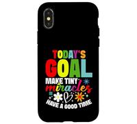 D/HH Professeur d'éducation spéciale Miracles D/HH Professeur Coque pour iPhone X/XS