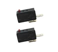 D.I.Accessa KW3A Interrupteur de porte à micro-ondes KW3AT-16 Interrupteur de porte à micro-ondes pièce de rechange, 16 A 125/250 V, ouvert sans courant (lot de 2)