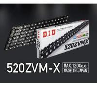 D.I.D Chaîne de transmission 520ZVM-X X-Ring 520