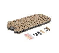 D.I.D Racing Chain Chaîne de transmission 520 VX3 X-Ring Clip Doré/Noir 118 maillons