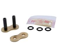 D.I.D. Hollow rivet serrure 525 ZVM-X (G-G) - (ZJ) 525 pitch (Gold/black)