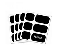 D.I.Y with Toga Etiquettes Ardoise STY009, Autre, Noir, 13 x 17.5 x 0.2 cm