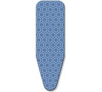 D&L Premium Housse de planche à repasser 5 couches - Taille B, convient pour une largeur de 43-52cm et une longueur de 100-125cm, pour fer à vapeur et fer à repasser, Fermeture en velours côtelé de ha