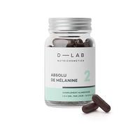 D-LAB | Absolu de mélanine | 28 Jours de complément | Pigmente & intensifie le bronzage | Stimule la mélanogenèse et le bronzage