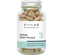 D-LAB | Détox Post-Pilule | Arrêter la Pilule en toute Sérénité | Rétablit l'Équilibre Hormonal | Améliore le Confort Menstruel | Favorise une Peau Saine | Détoxifie l'Organisme | Fabriqué en France
