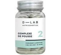 D-LAB | Complexe De Pousse Cheveux | 1 Mois De Cure Naturelle | Active La Croissance, Renforce La Fibre Et Nourrit Le Bulbe Pour Des Cheveux Plus Denses