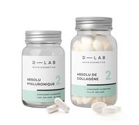D-LAB Nutrition Absolue | 1 Mois de Cure | Revitalise en Profondeur la Peau, Renforce les Cheveux et Fortifie les Ongles avec des Ingrédients Actifs Naturels
