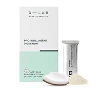 D-LAB | Pro-Collagène Digestion | Cure 14 Jours en Sticks | Probiotiques Flore Intestinale & Prébiotiques | Digestion, Transit Régulé & Confort Intestinal